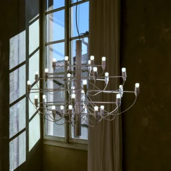 Flos Lightup-Pris|Kjøkkenbelysning Tak<2097/30 Sarfatti LED takkrone