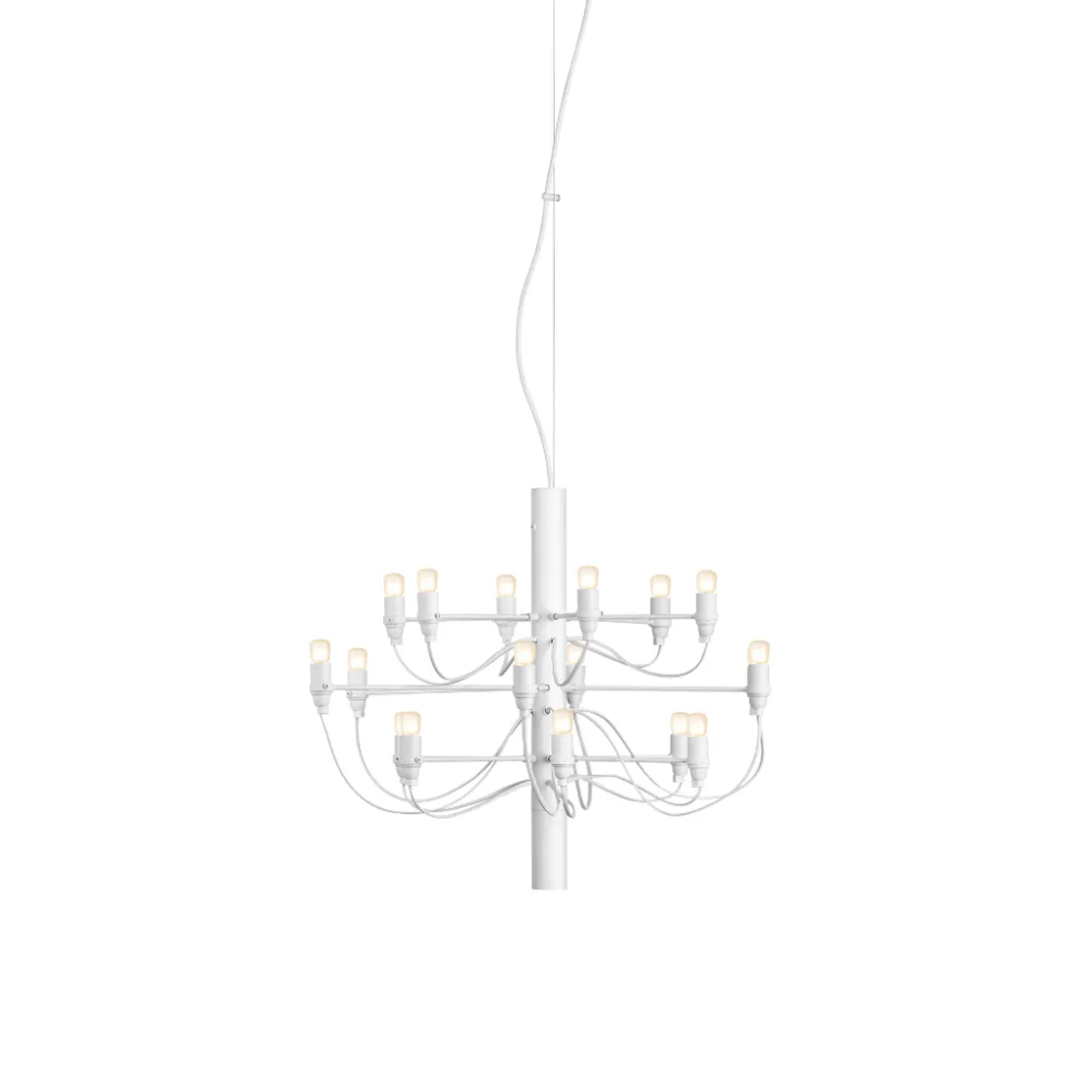 Flos Takpendler|Kjøkkenbelysning Tak<2097/18 Sarfatti takkrone - uten lyskilder