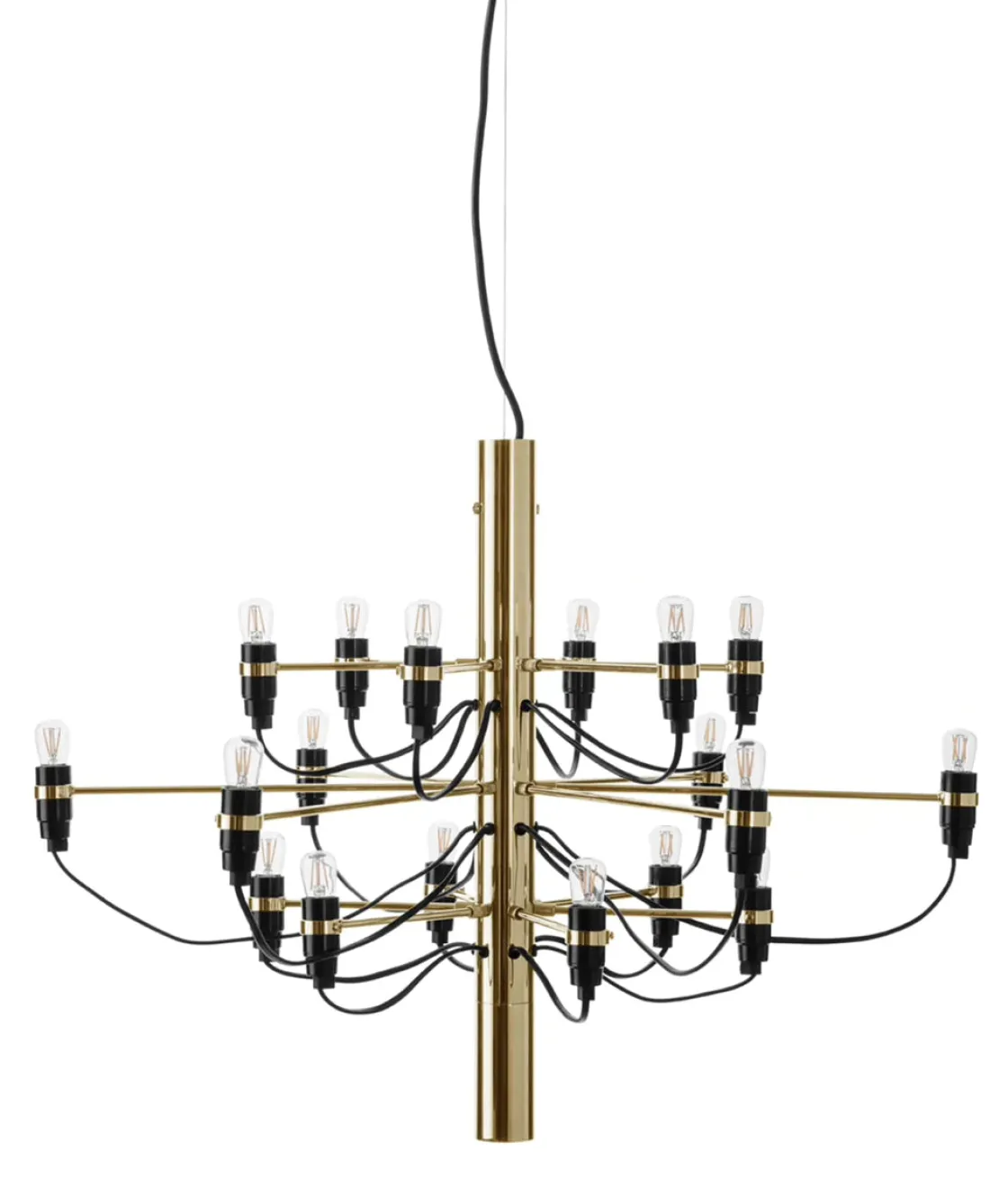 Flos Takpendler|Kjøkkenbelysning Tak<2097/18 Sarfatti takkrone - uten lyskilder
