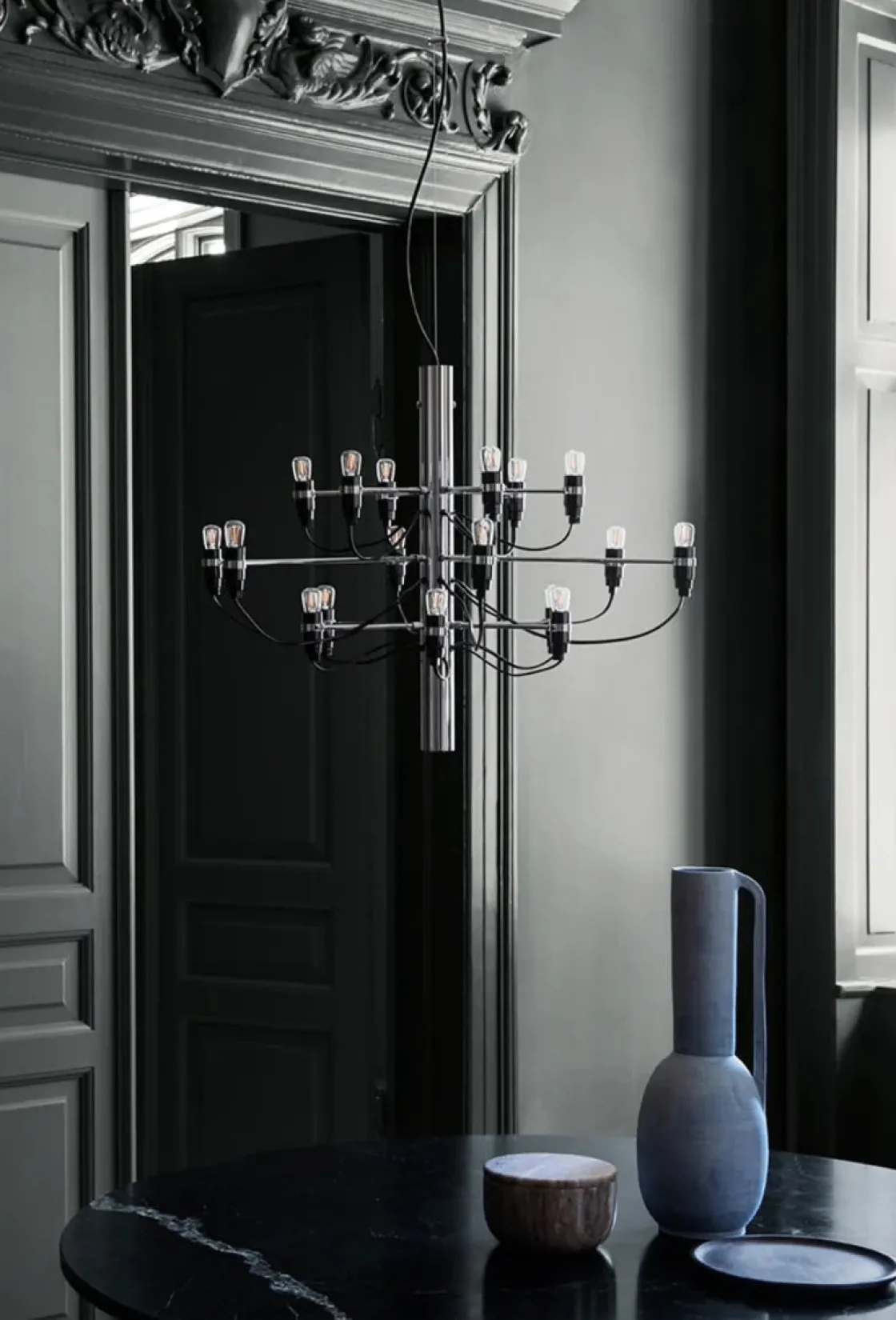 Flos Takpendler|Kjøkkenbelysning Tak<2097/18 Sarfatti takkrone - uten lyskilder