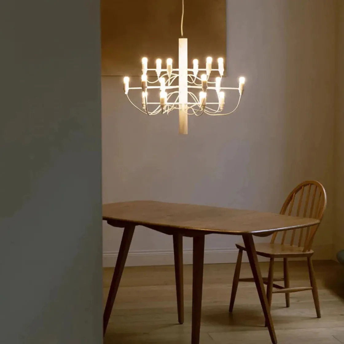 Flos Takpendler|Kjøkkenbelysning Tak<2097/18 Sarfatti takkrone - uten lyskilder