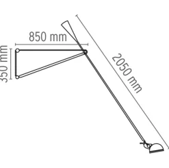 Flos Interiørlamper|Leselamper<265 vegglampe