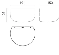 Flos Vegglamper Med Opp/Ned Lys|Interiørlamper<Bellhop vegglampe