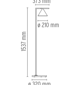 Flos Leselamper Gulv<Captain Flint gulvlampe
