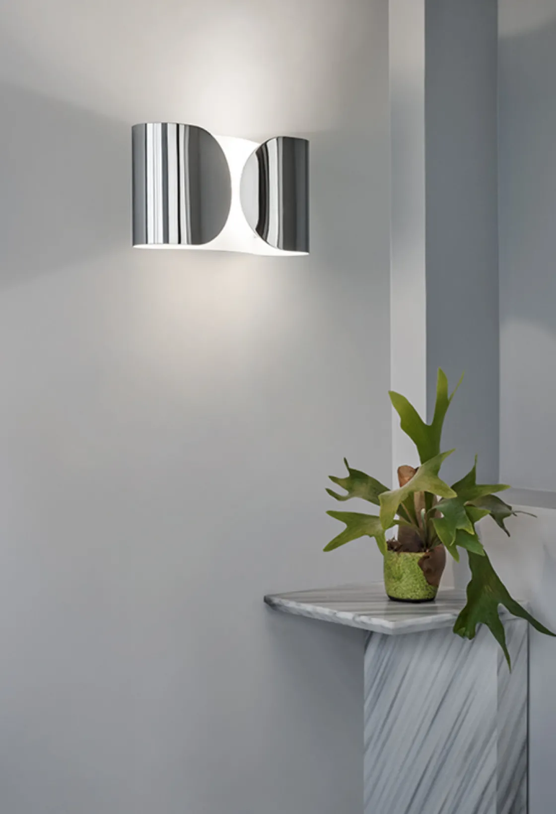 Flos Vegglamper Med Opp/Ned Lys|Interiørlamper<Foglio vegglampe