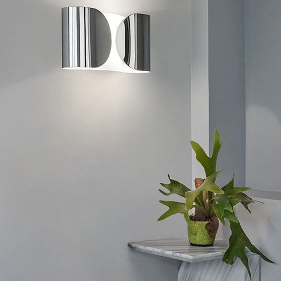 Flos Vegglamper Med Opp/Ned Lys|Interiørlamper<Foglio vegglampe