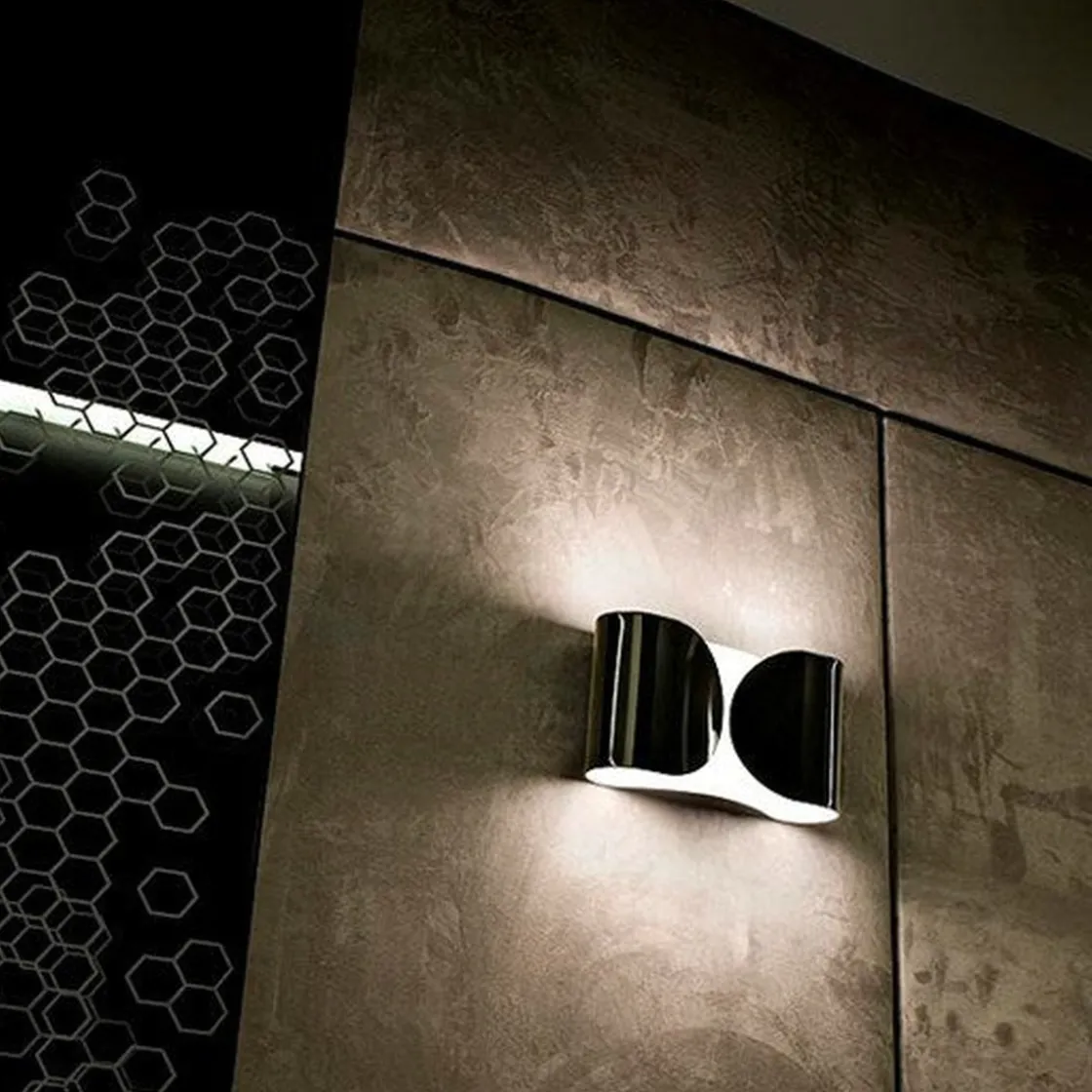 Flos Vegglamper Med Opp/Ned Lys|Interiørlamper<Foglio vegglampe