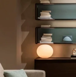 Flos Lightup-Pris<Glo-Ball Basic 1 bordlampe - 33cm - med dimmer