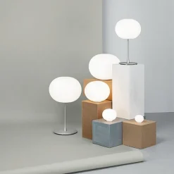 Flos Lightup-Pris<Glo-Ball Basic Zero bordlampe 19cm - med dimmer