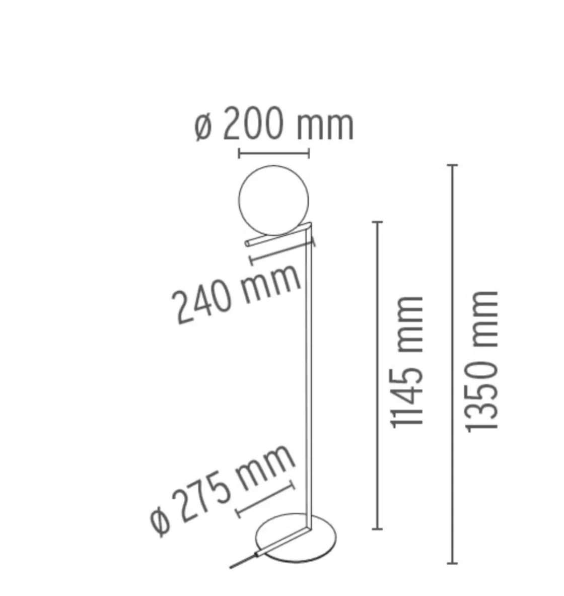 Flos Interiørlamper Gulv<IC F1 gulvlampe