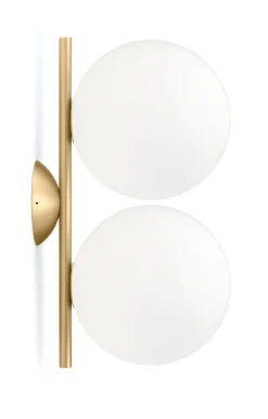 Flos Lightup-Pris|Interiørlamper<IC Lights C/W1 dobbel vegglampe