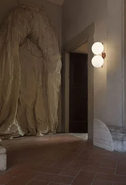 Flos Lightup-Pris|Interiørlamper<IC Lights C/W1 dobbel vegglampe