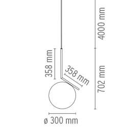 Flos Lightup-Pris|Kjøkkenbelysning Tak<IC S2 takpendel