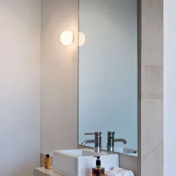 Flos Lightup-Pris|Belysning Over Speilet På Badet<Mini Glo-Ball C/W tak/vegg