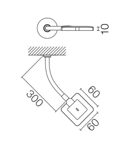 Flos Leselamper<Minikelvin Flex Integrert - Black