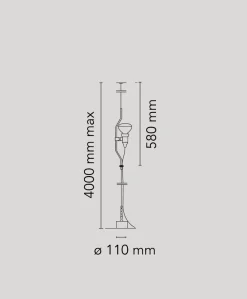 Flos Kjøkkenbelysning Tak|Takpendler<Parentesi takpendel med dimmer