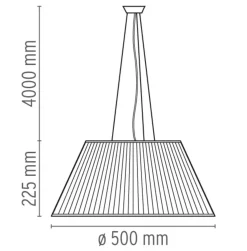 Flos Kjøkkenbelysning Tak|Takpendler<Romeo Moon S2 taklampe