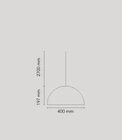 Flos Kjøkkenbelysning Tak|Takpendler<Skygarden takpendel 40 cm