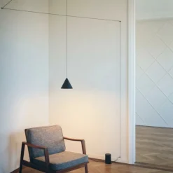 Flos Kjøkkenbelysning Tak|Takpendler<String Light taklampe - Cone - 12m -