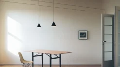 Flos Kjøkkenbelysning Tak|Takpendler<String Light taklampe - Cone - 22 m kabel