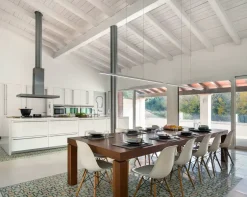 Flos Kjøkkenbelysning Tak|Takpendler<Super Line Down - Sort