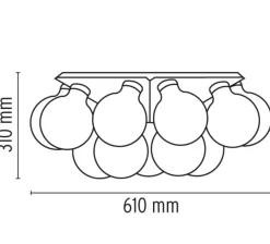 Flos Kjøkkenbelysning Tak|Taklamper / Takplafonder<Taraxacum 88 Ceiling-Wall