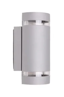 Nordlux Lightup-Pris|Utelamper Med Opp/Ned Lys<Focus Duo + 2 stk LEDpærer