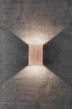 Nordlux Utelamper Med Opp/Ned Lys|Baderomsbelysning Vegg<Fold 10 vegglampe opp/ned IP54