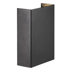 Nordlux Utelamper Med Opp/Ned Lys<Fold 10 vegglampe utendørs opp/ned - Svart