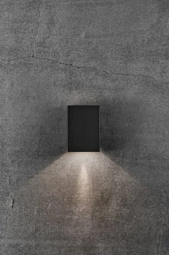 Nordlux Utelamper Med Opp/Ned Lys<Fold 10 vegglampe utendørs opp/ned - Svart