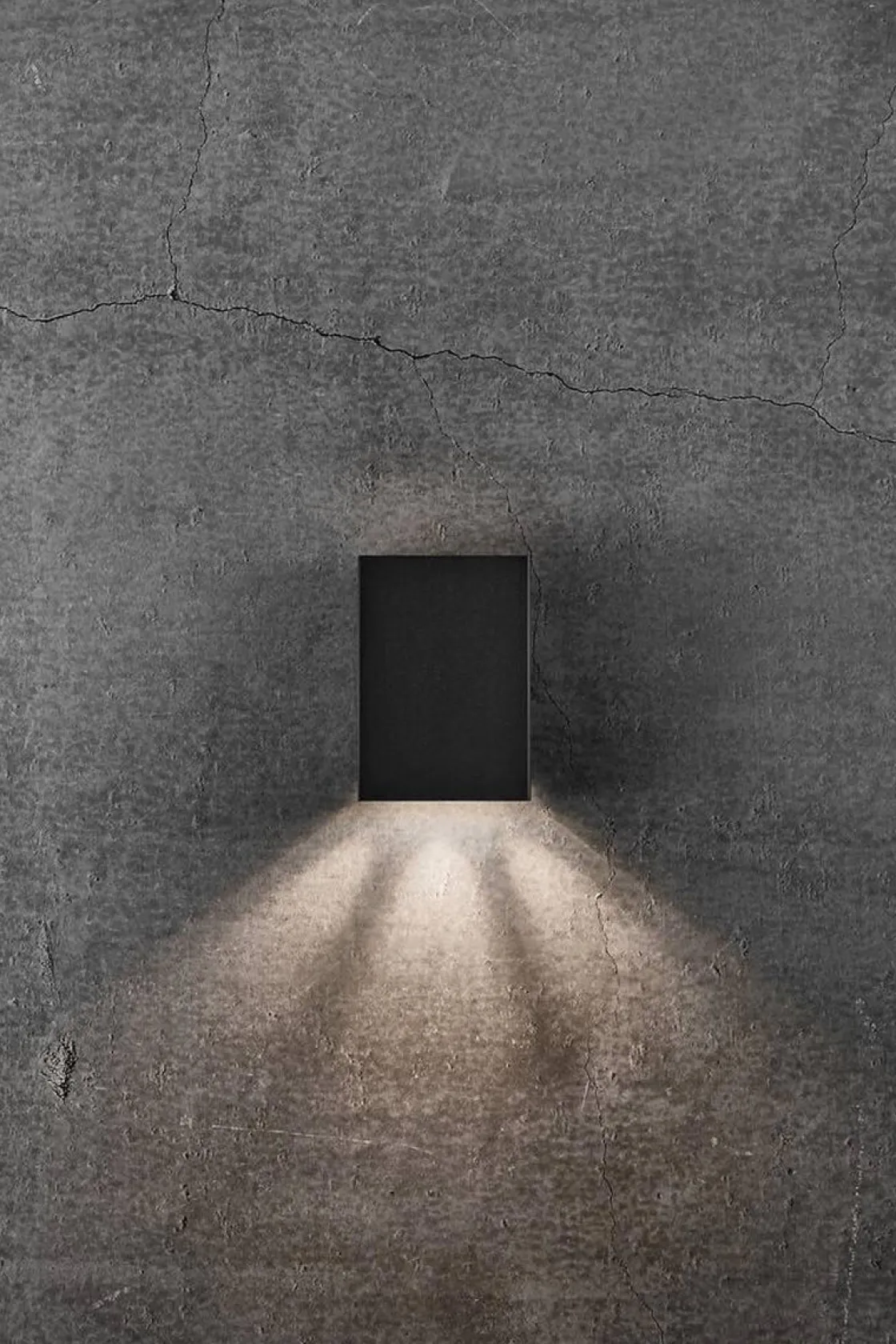 Nordlux Utelamper Med Opp/Ned Lys<Fold 10 vegglampe utendørs opp/ned - Svart