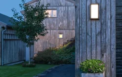 Sg Armaturen As Utelamper - Veggskjold / Plafond<Frame mini vegglampe 6,5W 3000 Kelvin IP66 Dimbar