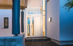 Sg Armaturen As Kjøkkenbelysning Tak|Utelamper - Veggskjold / Plafond<Frame round maxi vegg/taklampe 22W 3000 Kelvin IP66 Dimbar