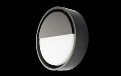 Sg Armaturen As Utelamper - Veggskjold / Plafond<Frame round vegglampe 7W 3000 Kelvin IP66 Dimbar
