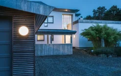 Sg Armaturen As Utelamper - Veggskjold / Plafond|Kjøkkenbelysning Tak<Frame round vegg/taklampe 7W 3000 Kelvin IP66 Dimbar