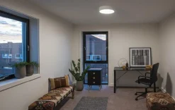 Sg Armaturen As Utelamper - Veggskjold / Plafond|Kjøkkenbelysning Tak<Frame round vegg/taklampe 7W 3000 Kelvin IP66 Dimbar