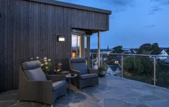 Sg Armaturen As Utelamper - Veggskjold / Plafond<Frame square vegglampe 7W 3000 Kelvin IP66 Dimbar