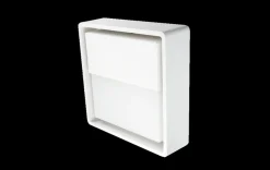 Sg Armaturen As Utelamper - Veggskjold / Plafond<Frame square vegglampe 7W 3000 Kelvin IP66 Dimbar