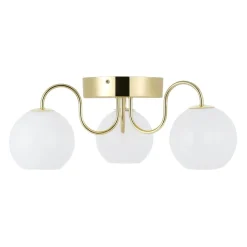 Nordlux Kjøkkenbelysning Tak|Taklamper / Takplafonder<Franca taklampe - Messing/Opal