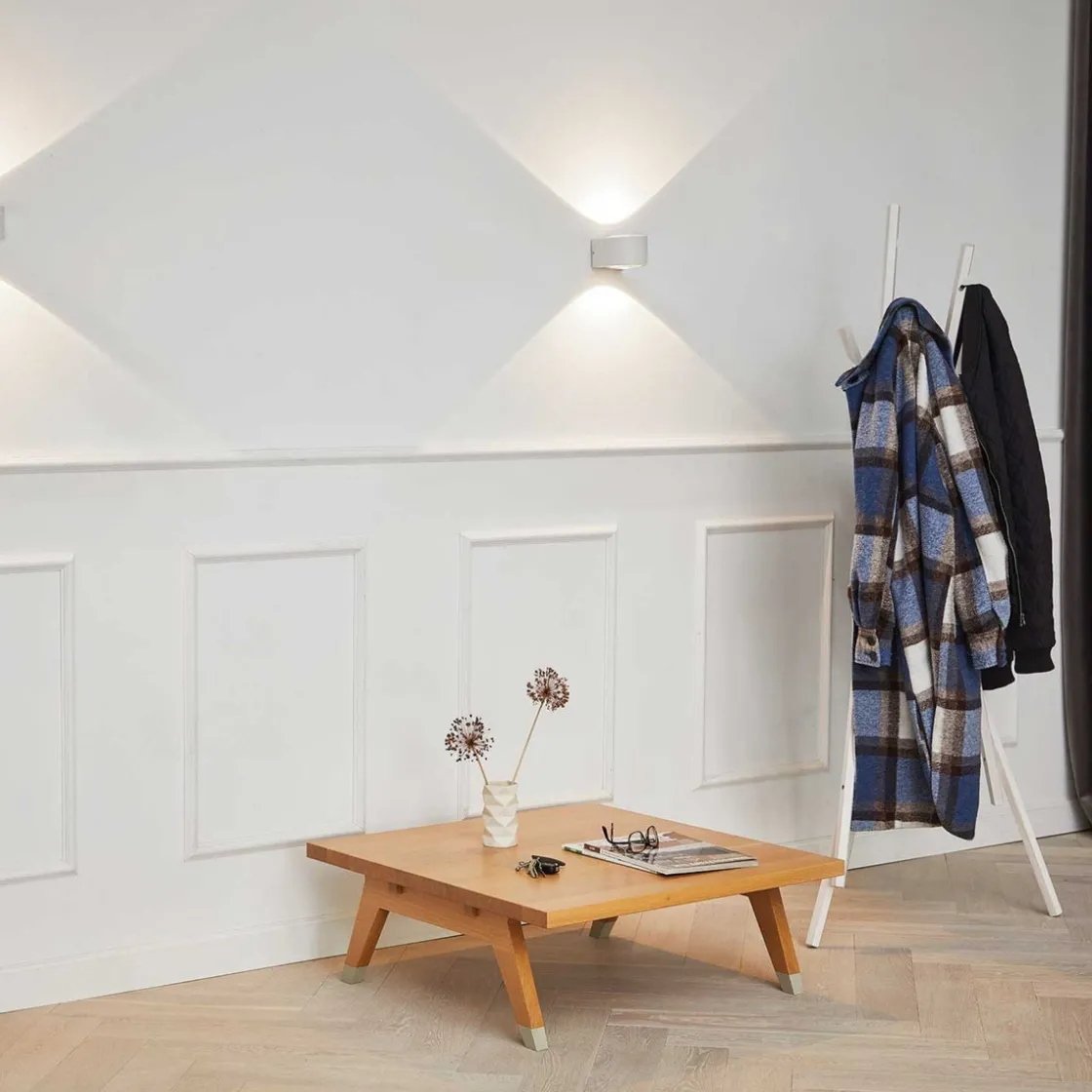 LOOM Design Utelamper Med Opp/Ned Lys|Baderomsbelysning Vegg<Frey vegglampe IP65 2x6W 2700K -