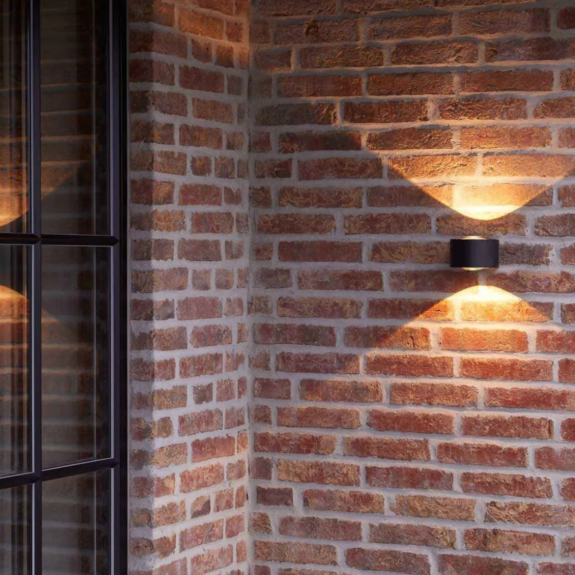 LOOM Design Utelamper Med Opp/Ned Lys|Baderomsbelysning Vegg<Frey vegglampe IP65 2x6W 2700K -