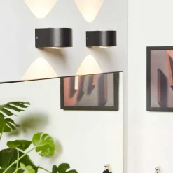LOOM Design Utelamper Med Opp/Ned Lys|Baderomsbelysning Vegg<Frey vegglampe IP65 2x6W 2700K -