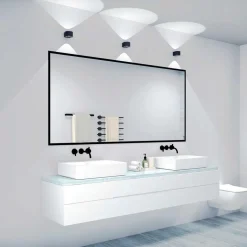 LOOM Design Utelamper Med Opp/Ned Lys|Baderomsbelysning Vegg<Frey vegglampe IP65 2x6W 2700K -