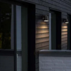 Nordlux Utelamper - Klassiske Vegglamper<Front single vegglampe IP44 GU10