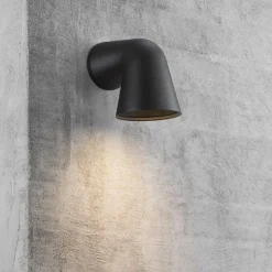 Nordlux Utelamper - Klassiske Vegglamper<Front single vegglampe IP44 GU10