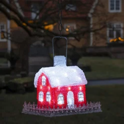 Konstsmide Hagefigurer<Fuglehus med LED lys