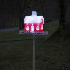 Konstsmide Hagefigurer<Fuglehus med LED lys