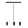 Emibig Kjøkkenbelysning Tak|Takpendler<Fumiko takpendel 3 lys - Svart/Gullfarget