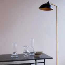 Dyberg Larsen Leselamper Gulv<Futura gulvlampe - Messing/Svart