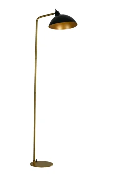 Dyberg Larsen Leselamper Gulv<Futura gulvlampe - Messing/Svart